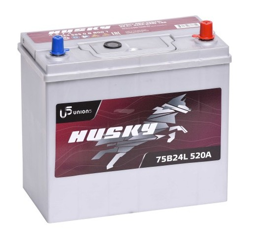 Аккумулятор HUSKY Asia 75B24L 55а/ч обр.п. т.к.