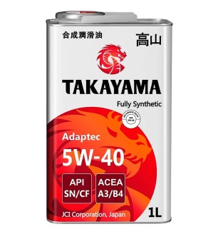 Takayama PAOtec 5W-40 A3/B4 SP 1л (металл)